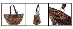 Dolce & Gabbana Oversized Leopard Print Tote