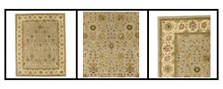 Hand-tufted Birmingham Blue Wool Rug (7'9 x 9'9)