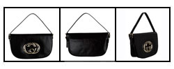 Gucci Medium Leather Shoulder Handbag