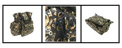 Steve Madden Dark Shadows Skull Tote Bag