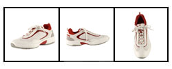 Luna Rossa by Prada Leather Sneakers