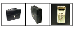 McKlein Triple Gusset Locking Laptop Briefcase