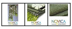 Cotton Summer Frangipani Shawl (Thailand)