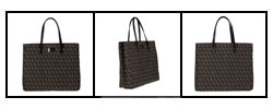 Fendi Brown Jacquard Logo Tote