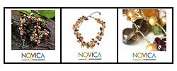 Pearl and Carnelian Sea Treasure Necklace (Thailand)