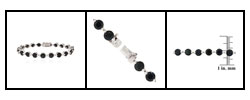 Sterling Silver 6mm Sapphire Bracelet