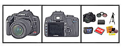 Canon Digital Rebel XTi 10MP Digital Camera Kit