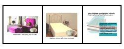 Pink 8-inch Twin-size Memory Foam Mattress