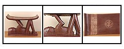 Ashanti Strong Man Stool (Ghana)