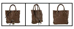 Chloe Brown Leather Paddington Tote Bag
