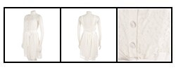 To The Max Button-front Lace Dress