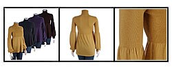 U-Knit Bell Sleeved Long Babydoll Top