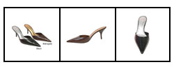 BCBGirls Italian Kid Leather Pointed Pumps
