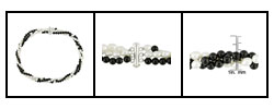 Cultured Freshwater Pearl and Onyx Necklace