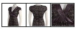 Down East Outfitters Gathered V-Neck Dress