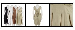 Galeno Surplice Empire Waist Dress