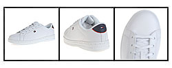 Tommy Hilfiger Flag Women's Court Style Sneakers