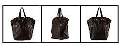 Yves St. Laurent Leather North/South 'Downtown' Tote Bag