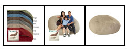 X-large Memory Foam Lounge Bag Replacement Cover