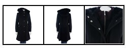 MICHAEL Michael Kors Single-breasted Snap Coat with Fur Trim
