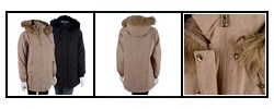 London Fog Women's Coat with Fur Trim