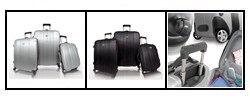 Traveler's Choice Rome 3-piece 'Spinner' Hardside Luggage Set