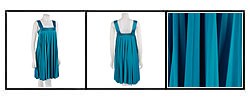 Donna Morgan Pleated Trapeze Dress