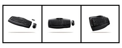 Logitech MX 3200 Cordless Laser Desktop Combo Keyboard & Mouse (Refurb)