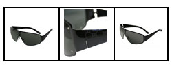 Gucci Men's Shield Sunglasses