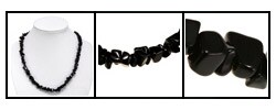 Handmade Polished  Black Onyx Necklace