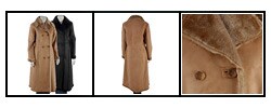 Anne Klein Faux Shearling Coat
