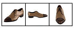 Prada Women's Leather and Crocodile Oxford Shoes