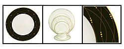Royal Doulton Precious Gold/Black Accent Plate