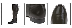 Boutique 58 Exclusive Black Tall Riding Boot