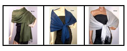 Symphony Designs Wool Pashmina-style Wrap