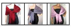 Symphony Designs Wool Pashmina-style Wrap
