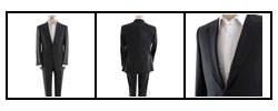 Hart Schaffner & Marx Men's Navy Traveler Suit