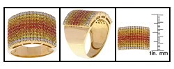 Encore by Le Vian 14k Gold Sapphire 2/5ct TDW Diamond Ring
