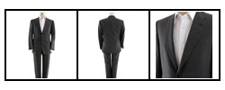 Hart Schaffner & Marx Men's Grey Traveler Suit