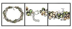 Cultured Freshwater Keshi Pearl Necklace (Case of 6)