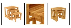 Mango Wood Nesting Tables (India)