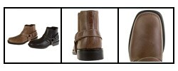 Unlisted by Kenneth Cole Men's Short Harness Boots