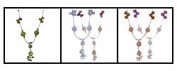 Liquid Silver, Pearl & Crystal Necklace (USA)