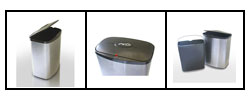 Stainless Steel Touchless Infrared Trash Can