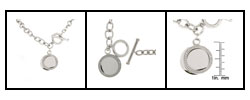Maddy Emerson Couture 'O' Diamond Necklace