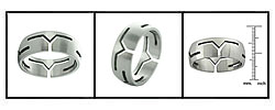 Stainless Steel Cut-out Ring (Case of 2)
