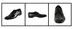 Prada Leather Oxford Shoes with Perforations