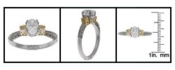 Tacori Platinum 1/2ct TDW Diamond Wedding Ring