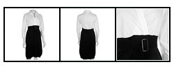 Bette Paige Women's Shirt-top Sweater Dress
