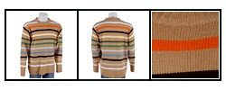 Northern Explosion Men's Striped Sweater